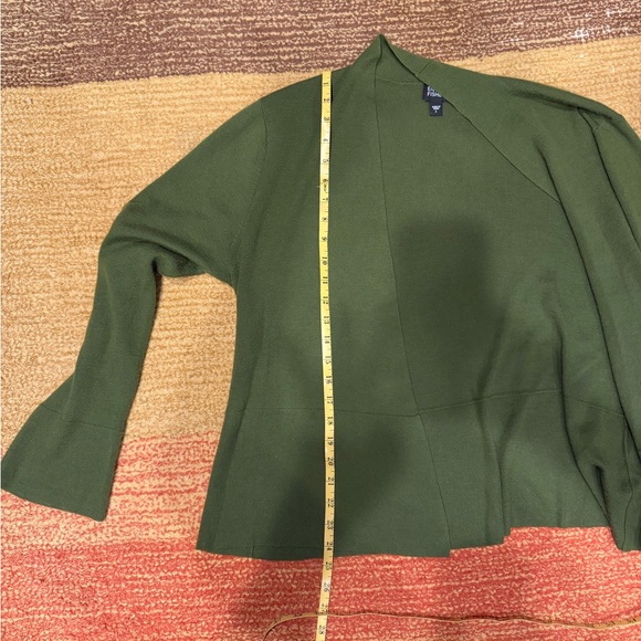 Eileen Fisher - Green Cardigan - Size Large - Picture 5 of 5